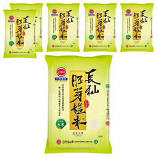 三好米 長秈胚芽糙米, 台灣產地, 3kg, 6包