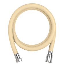 HappyDarling Replan 防纏繞防汙垢 PVC 蓮蓬頭軟管, 杏仁色, 2m