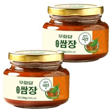 무화당 저당 알룰로스 쌈장, 250g, 2개