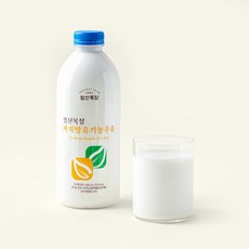 범산목장 저지방 유기가공식품인증 우유, 1L, 1개