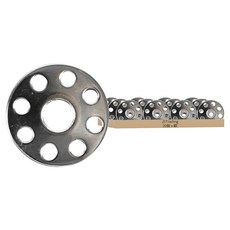 JSTrading 工業用平車金屬梭芯, 銀, 20個