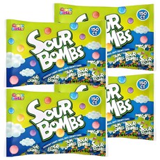 GABET 酸味軟糖, 4袋, 600g