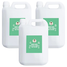 BUBUBOSS 寶寶防護罩 盥洗用具次氯酸水 補充瓶, 4L, 3瓶