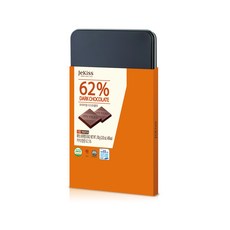 JeKiss 濟州優質黑巧克力可可 62%, 1個, 80g
