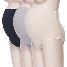 prahaus 孕婦棉質高腰內褲 PT202 3入