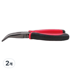 페어포스 뾰족 멀티 플라이어 니퍼 펜치 레드 160mm, 2개