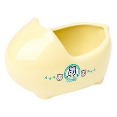 MARUKAN 鼠鼠專用馬桶, 黃色, 1個