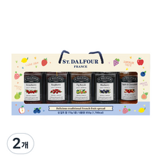 샹달프 잼 5종 세트 3호, 850g, 2개