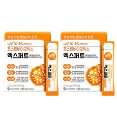 락토이지 포스트바이오틱스 엑스퍼트, 60g, 2개