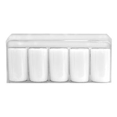 WIDE VIEW 1080度萬向黃銅機械臂濾心 五入組 高2.64cm 陶瓷濾芯, 無香, 1盒