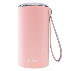 KINYO 智能溫控充電暖暖寶, HDW-6885, 粉色