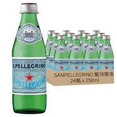 SANPELLEGRINO 聖沛黎洛 天然氣泡水, 250ml, 24瓶
