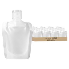 minono 米諾諾 翻蓋式沐浴分裝袋 30ml 2入, 單色, 12包