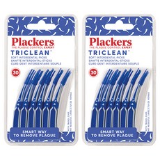 plackers 派樂絲 Triclean 牙間刷, 2個, 30入