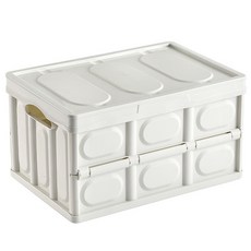 아웃도어 캠핑 폴딩박스, 화이트, 1단, 1개