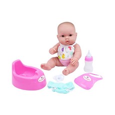 Berenguer 可喝水尿尿沐浴遊戲嬰兒娃娃 豪華版 16182, 無表情, 1個