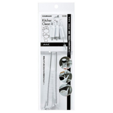 mameita 廚房瓶壺口清潔刷組 大中小三種口徑 輕鬆洗淨污垢 Set 3入, 1組