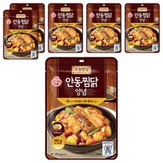 OTTOGI 不倒翁 安東燉雞調味醬料包, 6個, 180g