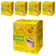 꽃샘식품 꽃샘 꿀레몬차포션, 30g, 15개입, 5박스