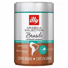 illy 意利 巴西風味咖啡豆 14887, 1罐, 250g, 咖啡豆(無研磨)