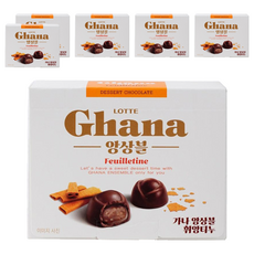Ghana 加納 夾心巧克力球 口感更加柔軟 含有鮮奶油, 68g, 9入, 6盒