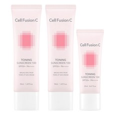 셀퓨전씨 토닝 썬스크린 SPF50+ PA++++ 세트, 1개