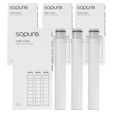 소퓨어 PURE9 전용 1차 세디먼트 필터 3p, 4개