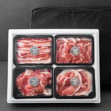 파머스팩 제주 돼지 4종 선물세트, 1600g, 1세트