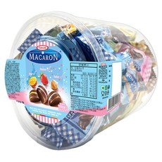 tayas 塔雅思馬卡龍造型可可製品 綜合味, 1kg, 1個