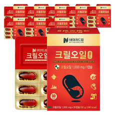 NATUREDREAM 磷蝦油 GOLD 1000mg, 30錠, 9個