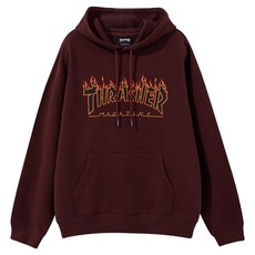 트레셔 플레임 로고 후디 TR2403HD02