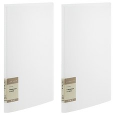 連勤 本色10入資料簿 lcw10, 透白色, 2本