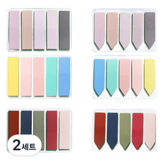 Hobbyspace 小卡索引貼紙 旗幟標籤 6款組合, 2套