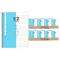 the open house 雙欄數學筆記本 23-5847, 顏色隨機, 24本