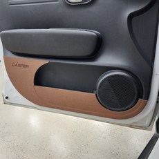 Daoto 汽車門套防刮花調整保護用品 4p, 現代 Casper 2021 年 10 月～, 棕色