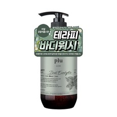 plu 香氛沐浴乳 羅勒尤加利葉, 500g, 1瓶