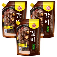 OTTOGI 不倒翁 排骨醬, 3個, 480g