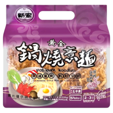新宏 黃金鍋燒意麵 台式古早肉燥風味, 335g, 1袋