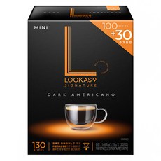 LOOKAS9 深烘美式即溶咖啡, 1.15g, 130包, 1盒
