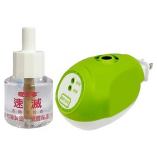 中西化學工業 夜安寧速滅定時液體電蚊香, 綠色