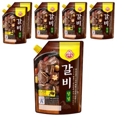 OTTOGI 不倒翁 排骨醬, 6個, 480g