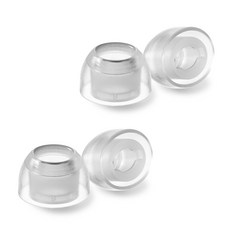 AZLA Crystal Buds Pro 耳塞 S 4入, 清透珍珠, 單一商品