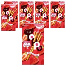 Toppo 夾心棒 香草草莓口味 40g x 6盒 (樂天 LOTTE)