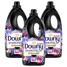 Downy 超濃縮 飯店系列 織物柔軟精 魅惑 正裝, 2L, 3個
