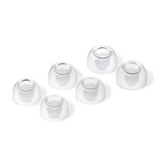 AZLA Crystal for Buds2 Pro 專用耳塞 雙邊混合型 M + ML + L 套組, 單一商品, 透明珠光