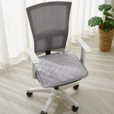 crivel 碳素無磁場電熱坐墊, 灰色, 單人(45 x 45 cm)