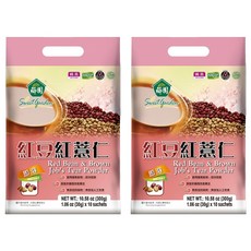 薌園 紅豆紅薏仁粉, 300g, 2袋