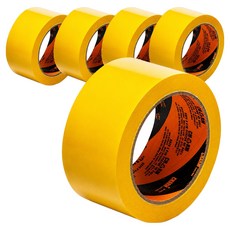Sinil Tape 彩色封箱膠帶 48mm x 40m, 黃色, 5個