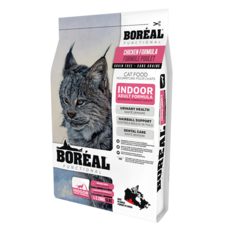BOREAL 波瑞歐 無穀 室內貓 化毛調理配方 乾飼料 5lb, 1袋