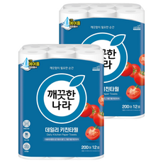 KleanNara 可綠納樂 每日廚房紙巾 12個裝, 200張, 2個